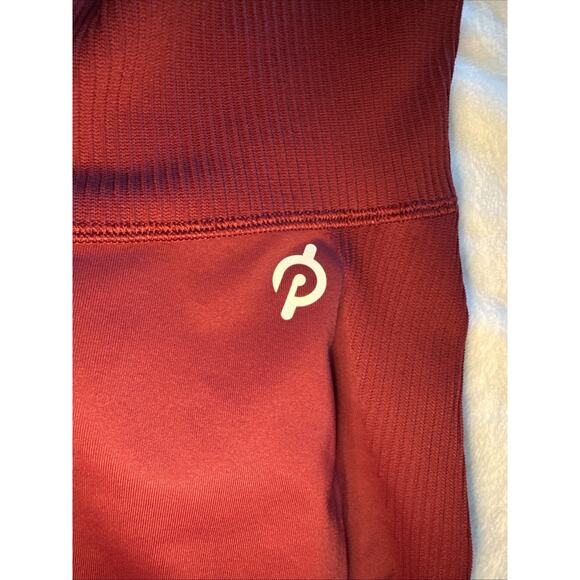 PELOTON Women’s Seamless High Rise Legging In Burgundy Size XL/XXL - Picture 2 of 5